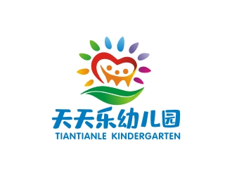 曾翼的天天樂幼兒園logo設計