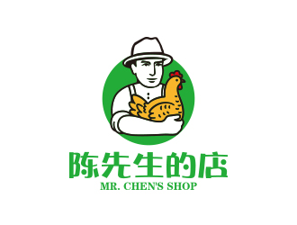 孫金澤的陳先生的店logo設(shè)計(jì)