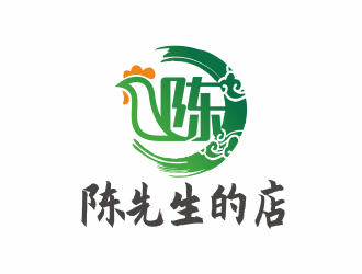 林思源的陳先生的店logo設(shè)計