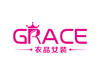 余亮亮的衣品女裝logo設計