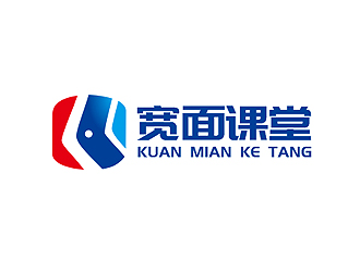 盛銘的寬面課堂教育logo設計