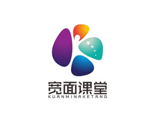 郭慶忠的寬面課堂教育logo設計