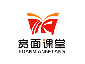 李杰的寬面課堂教育logo設計