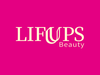 林思源的LIFUPS Beauty 護膚品logo設(shè)計