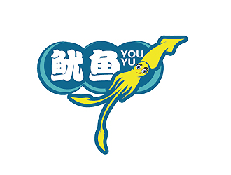 秦曉東的魷魚(yú)logo設(shè)計(jì)