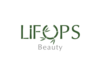 鄭錦尚的LIFUPS Beauty 護膚品logo設(shè)計