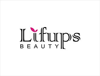 周都響的LIFUPS Beauty 護(hù)膚品logo設(shè)計(jì)