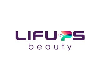 郭慶忠的LIFUPS Beauty 護膚品logo設(shè)計