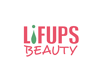 盛銘的LIFUPS Beauty 護(hù)膚品logo設(shè)計(jì)