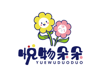 孫金澤的悅物朵朵logo設計