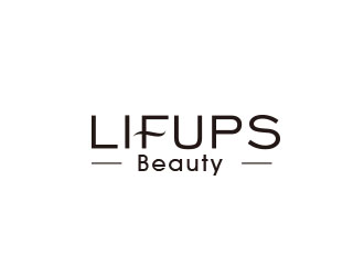 朱紅娟的LIFUPS Beauty 護膚品logo設(shè)計