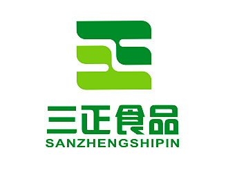 李杰的上海三正食品有限公司logologo設計