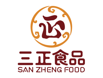 向正軍的上海三正食品有限公司logologo設(shè)計(jì)