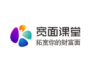 郭慶忠的寬面課堂教育logo設計