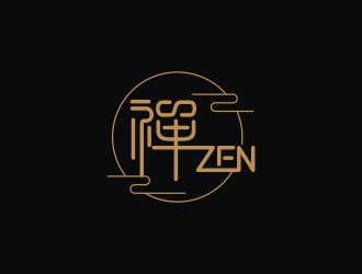 曾翼的禪ZEN中國(guó)文化logo設(shè)計(jì)logo設(shè)計(jì)