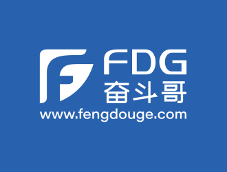 黃安悅的FDG奮斗哥logo設計