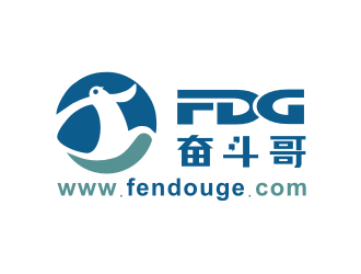 姜彥海的FDG奮斗哥logo設計