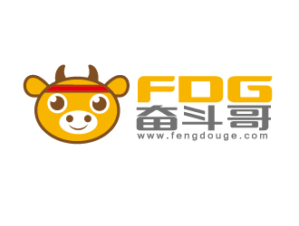 趙軍的FDG奮斗哥logo設計