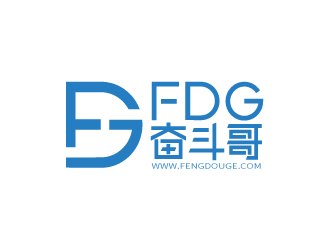 張俊的FDG奮斗哥logo設計