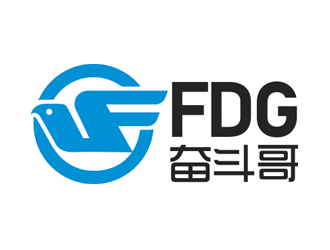 趙鵬的FDG奮斗哥logo設計