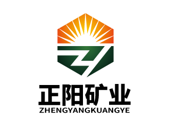 張俊的貴州金佳河邊井區(qū)正陽礦業(yè)有限公司logo設計