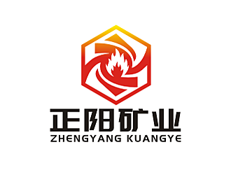 勞志飛的貴州金佳河邊井區(qū)正陽礦業(yè)有限公司logo設(shè)計