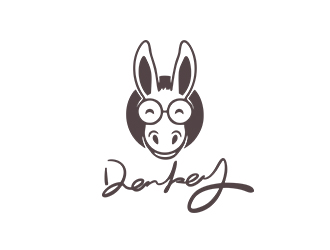 鄭錦尚的Donkey 手繪線條logologo設計