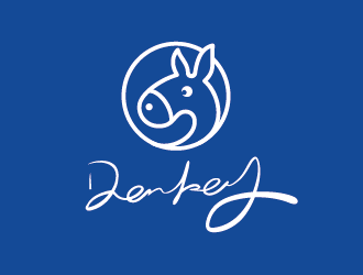 王濤的Donkey 手繪線條logologo設計