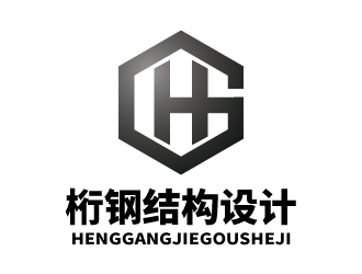 張俊的上海桁鋼結(jié)構(gòu)設(shè)計(jì)有限公司logo設(shè)計(jì)