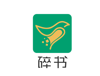 姜彥海的碎書APP標(biāo)志設(shè)計(jì)logo設(shè)計(jì)