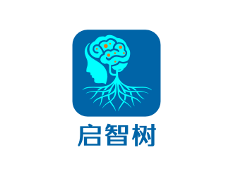 姜彥海的啟智樹logo設(shè)計