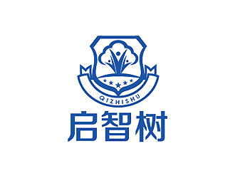 秦曉東的啟智樹(shù)logo設(shè)計(jì)