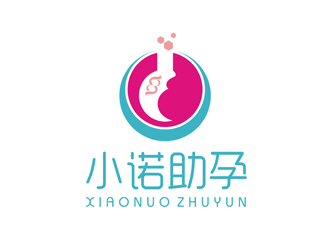 譚家強的小諾助孕中文字體設計logo設計