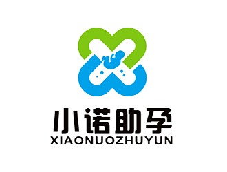 李杰的小諾助孕中文字體設計logo設計