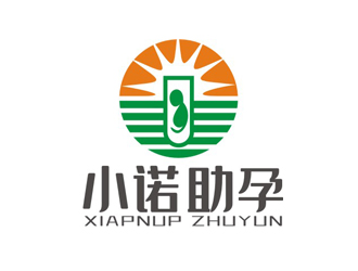 趙鵬的小諾助孕中文字體設計logo設計