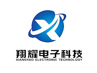 李杰的湖北翔耀電子科技有限公司logo設(shè)計