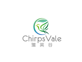 周金進(jìn)的雛英谷/ChirpsVale英語教育logo設(shè)計logo設(shè)計