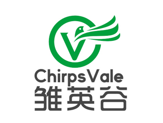 趙鵬的雛英谷/ChirpsVale英語教育logo設(shè)計logo設(shè)計