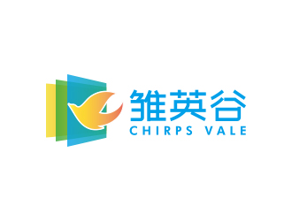 孫金澤的雛英谷/ChirpsVale英語教育logo設(shè)計logo設(shè)計