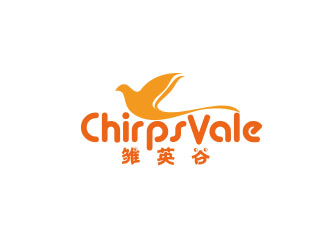 朱紅娟的雛英谷/ChirpsVale英語教育logo設(shè)計(jì)logo設(shè)計(jì)