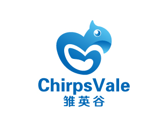 葉美寶的雛英谷/ChirpsVale英語教育logo設(shè)計logo設(shè)計