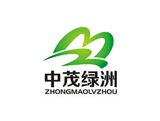 周都響的中茂綠洲logo設計