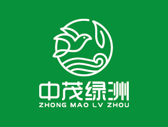 王濤的中茂綠洲logo設計