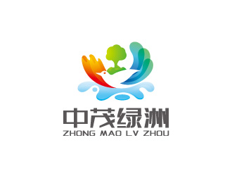 周金進的中茂綠洲logo設計