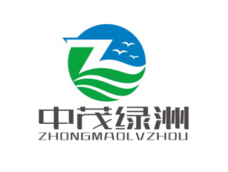 趙鵬的中茂綠洲logo設計