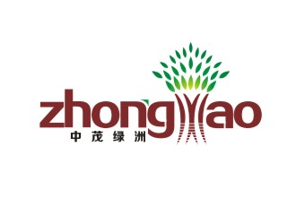 楊占斌的中茂綠洲logo設計