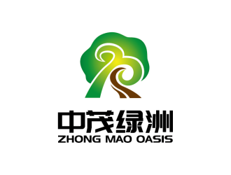 安冬的中茂綠洲logo設計