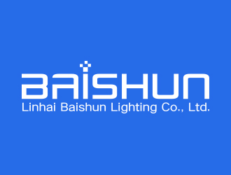 向正軍的Linhai Baishun Lighting Co., Ltd.logo設(shè)計