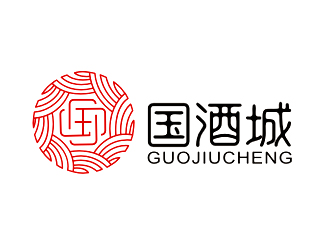 李杰的國(guó)酒城logo設(shè)計(jì)