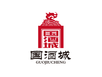 孫金澤的國(guó)酒城logo設(shè)計(jì)